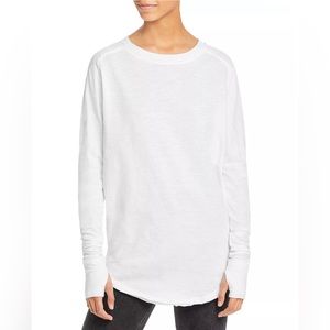 Free People Arden Tee - Optic White - XS - NWT